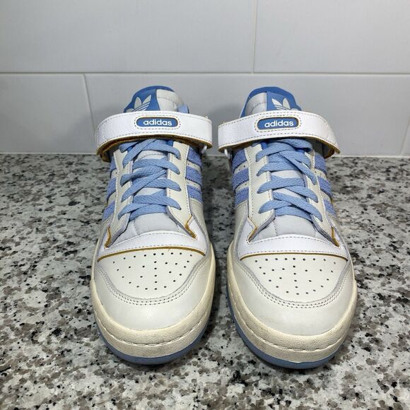 Adidas Forum 84 Low LG Size 10 ‘UNC’ Univ Blue/White Limited GZ1893 - Picture 2 of 8
